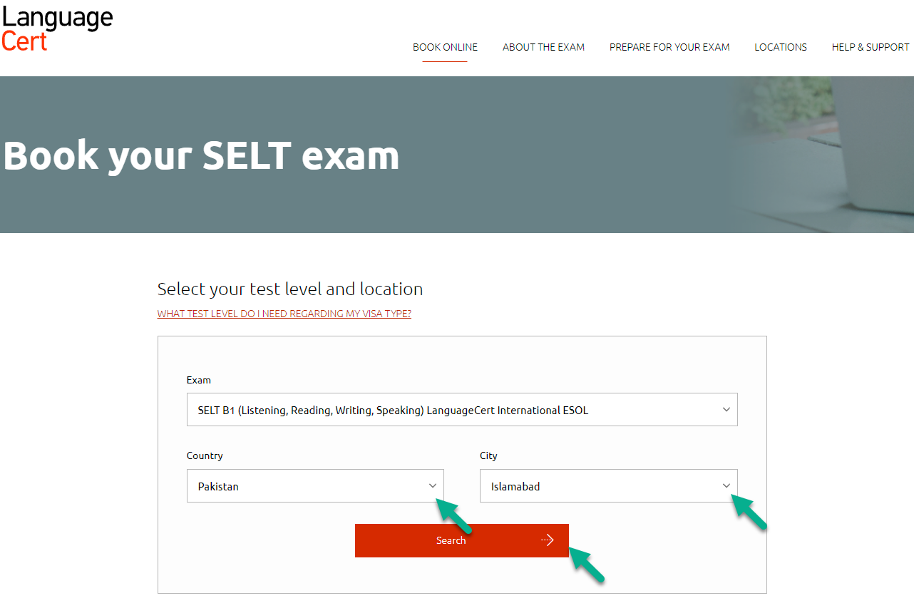 LanguageCert SELT B1 Promo Code Registration – Education & Testing